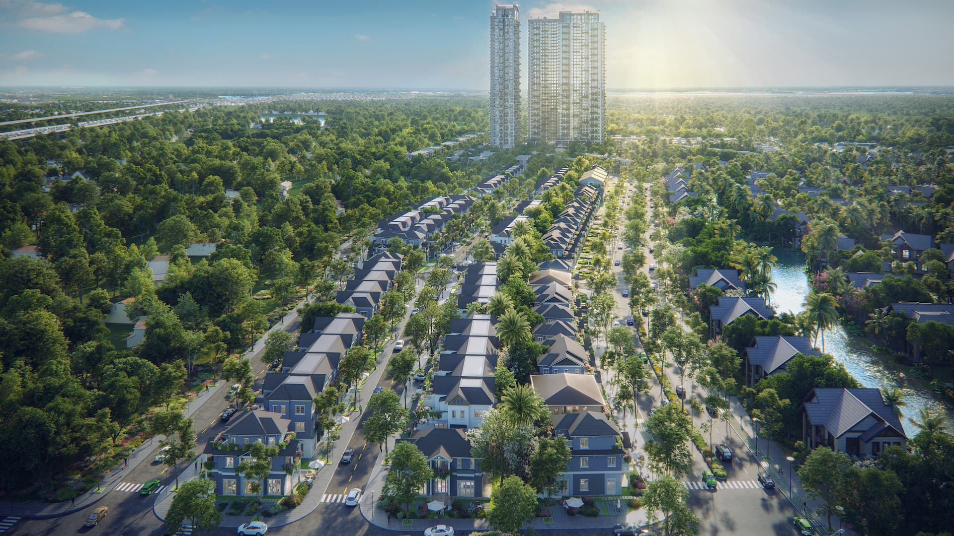 Phối cảnh Mùa Xuân (Phân Khu 1)