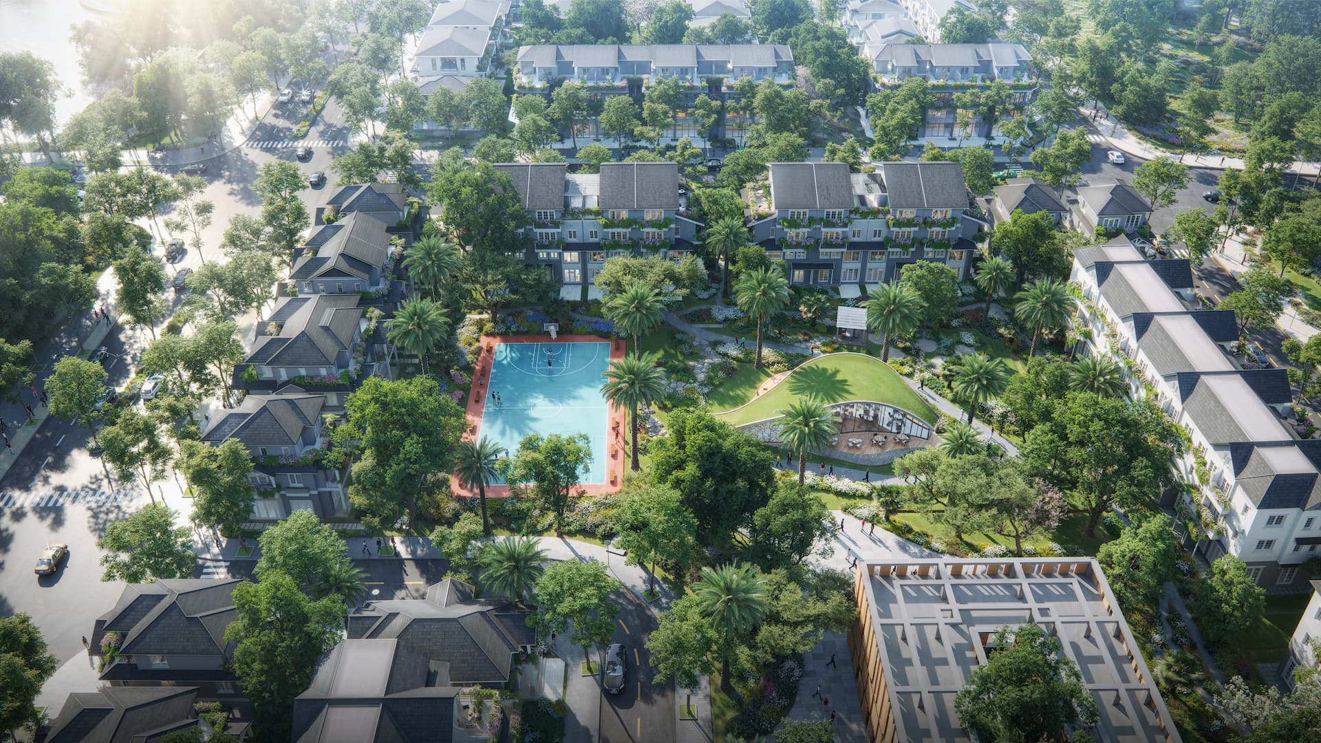 Phối cảnh Mùa Xuân (Phân Khu 1)