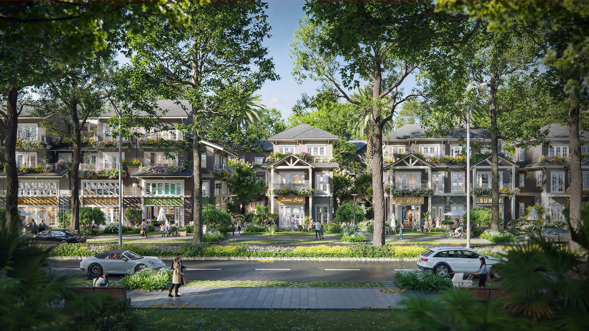 Phối cảnh Mùa Xuân (Phân Khu 1)